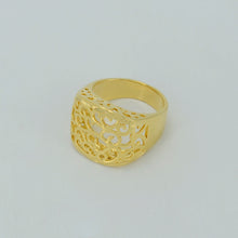 Anniyo Charm Ring Gold Color for Women,Ethiopian Bride Jewelry/Africa Ring/