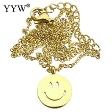 YYW New Designs Funny Lovely Mom Baby Gifts Gold color Stainless Steel Jewe