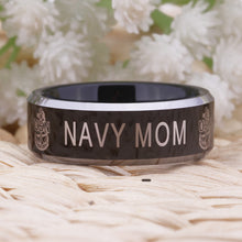 Free Shipping YGK JEWELRY Hot Sales 8MM The Army Military Navy Mom Design M