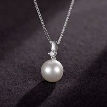 Sinya silver pearl jewelry set include 925 sterling silver earring pearl pe