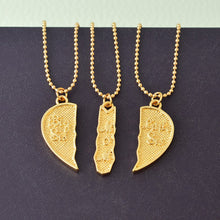 2017 Mother's Day Gift Pendant Necklace Gift Chain Necklace 3 Parts big/Lit