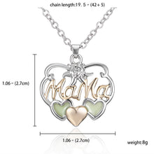 Mothers Day Gifts Mom Glowing Luminous Pendant Necklace Fashion Magic Glow
