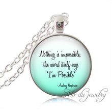 Silver Plated Chain Father of The Bride Wedding Necklace Quote Jewelry Glas