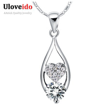 5% Off Flower Necklace Fashion Jewellery White Crystal Women Accessories fo