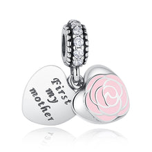 Gift!!! Fit Original Pandora Bracelet Charm Beads For Mom Authentic 925 Ste