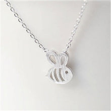 Cute Tiny Bumble Bee Charm Necklace Pendant Collares Jewelry Gifts For Wome
