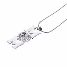 Skyrim Rhinestone Volleyball MOM Metal Pendant Necklace 18" Snake Chain Spo