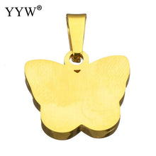 YYW Jewelry New Girl Gold color Stainless Steel Animal Pendants New Arrive