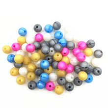 100pcs/lot Food Grade Silicone Teeth Beads DIY Necklaces Baby Bracelets Bab