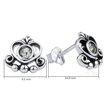 GAGAFEEL Pending Sterling Silver Jewelry Stud Earrings For Women Girl Vinta