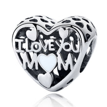 Authentic 925 Sterling Silver Charms Beads Forever Family Tree Mom Sister C
