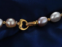 2017 New arrival mix baroque pearl necklace for mom gift, 9 10mm beautiful