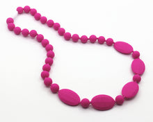 Silicone Teething Nursing Breastfeeding Necklace chew chewable jewelry for