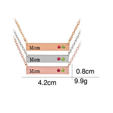2017 Nana Mommy Mom Silver Rose Gold Color 3 Set Necklace Gifts For Handsta