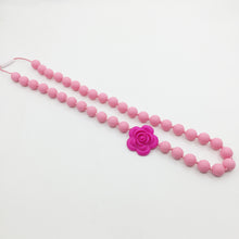 Silicone teething Necklace Flower, Silicone Nursing Necklace Breastfeeding