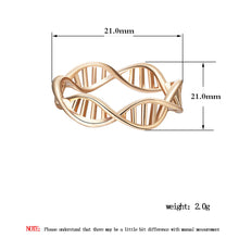 Todorova 10pcs Wholesale Fashion Rings Science Biology DNA Chemistry Molecu