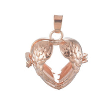 Metal Bola Fashion Sounder Ball Heart Angel Wings Pendant for Necklace DIY