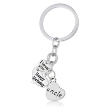Family Dad Mom Sister Brother Grandma Grandpa Happy Birthday Key Chains Key