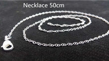 Fashion XL5001 5009 Charming Hearts Love MOM Metal snap Pendant necklace 50