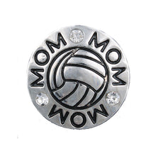 Mix Styles Football Soccer Baseball Mom Sports Metal Snap Buttons Fit 18mm