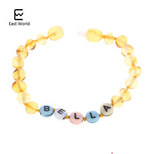 EAST WORLD Creative Design Amber Bracelet Baltic Amber Beads Customized Nam
