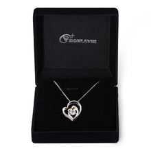 BONLAVIE 925 Sterling Silver Mother's Love Jewelry Gold Plated Mom Hold Bab