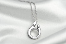 GNX0461 YFN Genuine 925 Sterling Silver Pendant Necklaces Mother's Necklace