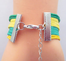 SANDEI Jewelry Infinity Love football MOM Bracelet  friendship Bracelets B0