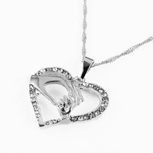 3 color Mother Love Baby Child Rhinestone Big Hand Hold Little Hand Design