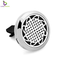 30MM love mom Stainless steel car perfume oil diffuser locket necklace New