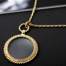 Dreamcarnival1989 Women Long Chain Necklaces 2X Zoom Lens Pendant for Paren