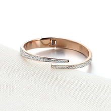 New Stainless Steel Bracelet Bangles Gold Silver Rose Gold Fashion Opening