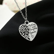 Mom Jewelry Mother and Daughter Eternal Love Pendant Necklace Mom Necklace