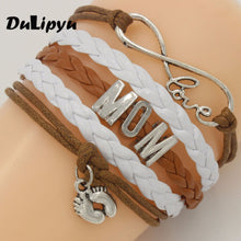 Sweet style Infinity Love MOM bracelet kids bracelet foot sprint mom gift j