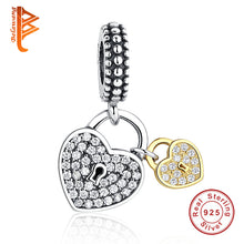 BELAWANG DIY MOM Love Heart Beads Fit Pandora Charm Bracelet Original 925 S