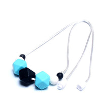 1pc/lot cute baby silicone beads necklace food grade teethers toy for kids