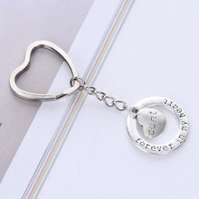 XIAOJINGLING 14 Styles Alloy Keychain Mom Sister Grandma Forever In My Hear