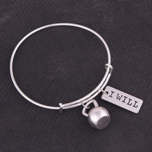 Fitness Jewelry kettle bell i choose strength weakness is a choice FIT MOM