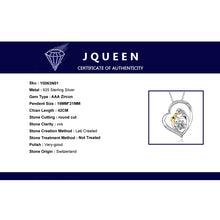 JQUEEN 925 Sterling Silver Mother's Love Jewelry 18k Gold Plated Mom Hold B