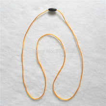 10pcs 1.5mm Satin Cord with Plastic Breakaway Clasps for Silicone Baby Teet