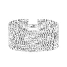 Europe HOT Golden Silvery Female Rhinestone Multilayer Bracelet Women Boho