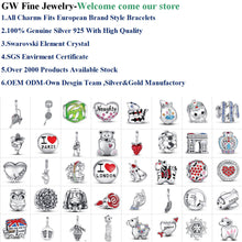 heart charms sterling silver jewelry fits man bracelets pendants for jewelr