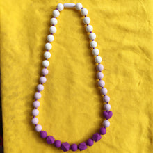 Silicone beads Baby Teething Necklace,Food grade Nursing necklace Chewable
