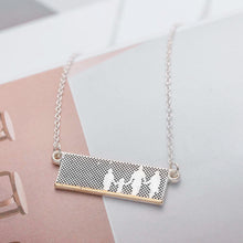 2017 FUNIQUE Relief Carving Pendant Necklace Family Mom Dad Kid Bird Patter