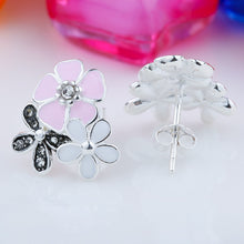 GAGAFEEL Stud Earrings Jewelry  925 Sterling Silver Women Girl Flower Beaut