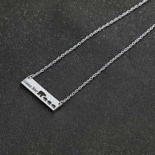 Mama Bear Necklaces Pendants Chain Silver Simple Necklace For Mother Mom Gi