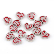 20pcs/lot Newest Silver Floating Locket Charms Mom and Baby Love Heart Char
