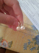 YYW Wedding Bridal  Mom Jewelry Drop Earrings Gold color Real White Pink Pu