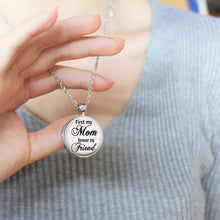 First Mom Forever My Friend Pendant, Mothers Day Necklace, Mothers Day Jewe