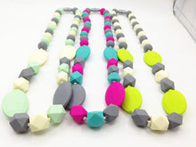 BPA free food grade silicone teething necklace Baby Safe Silicone Mom Nursi